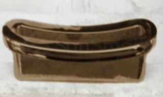 Декоративная накладка на отверстие перелива для ванны, изогнутая, золото BelBagno BB39-TC-ORO